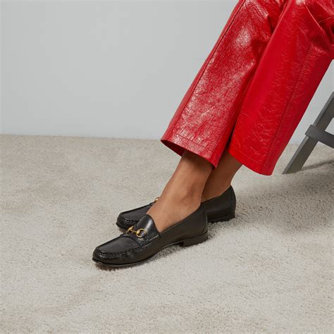 gucci 1953 horsebit leather loafers|Gucci 1953 horsebit loafer women's.